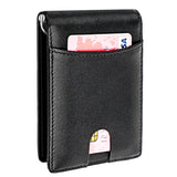 Carbon Fiber Men's Wallet RFID Minimalist Ultra-thin Short Wallet