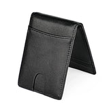 Carbon Fiber Men's Wallet RFID Minimalist Ultra-thin Short Wallet