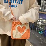 Vintage Canvas Casual Messenger Bag Large Capacity Tote Bag