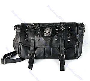Personalised Punk Skull Shoulder Bag