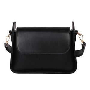 Underarm Bag Women Wide Strap PU Leather Small Handbag