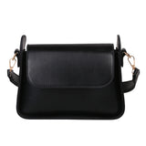 Underarm Bag Women Wide Strap PU Leather Small Handbag