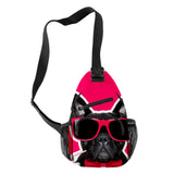 French Bulldog Crossbody Chest Bags Waterproof Boys/Girls Sports Travel