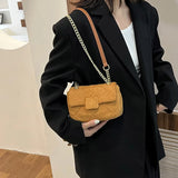 Matte Small Chain Messenger Bag