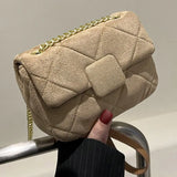 Matte Small Chain Messenger Bag