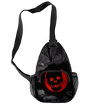 Skeleton Crossbody Chest Bag 3D Print Waterproof Teen Travel Shoulder