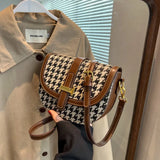 High-End Women's Messenger Bag One-Shoulder Saddle Bag