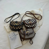 High-End Women's Messenger Bag One-Shoulder Saddle Bag
