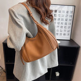 Western Style PU Leather Shoulder Bags Texture Retro Messenger Bags