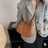 Western Style PU Leather Shoulder Bags Texture Retro Messenger Bags