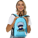 Jujutsu Kaisen Student Backpack 3D Print Waterproof Travel Bag