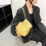 Large Capacity Shoulder Bags For Women Handbags Retro High Female Underarm Bag