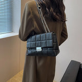 Women's Messenger Bag PU Leather Large Capacity Shoulder Handbag