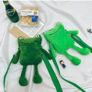 Frog Crossbody Bag for Women Girls, Phone Pouch with Adjustable Strap