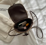 Plush Mobile Phone Bag Female Plush Messenger Bag Zero Wallet Small Square Bag