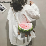 Watermelon Chain Messenger Bag for Girls