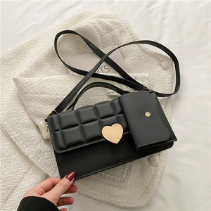 Rhombus Retro Women's Shoulder Messenger Bag