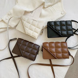 Rhombus Women's Bag Texture Shoulder Bag All-match Messenger Bag Women Handbags