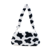 Female Animal Pattern Shoulder Party Clutches Ladies Top-handle Bag Tote