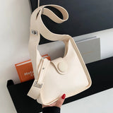 Small PU Leather Shoulder Bag for Women Casual Totes
