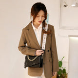 Small Shoulder Bag with Chain for Women