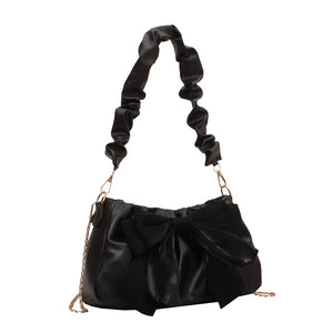 Casual Chain Messenger Bow Shoulder Hand Bag for Women