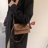 Autumn Diamond Shoulder Bag Women Messenger Crossbody