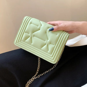 Solid Bag Women Chain Shoulder Messenger Bags All-match Hot