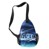 Subnautica Below Zero Crossbody Chest Bags Oxford Waterproof