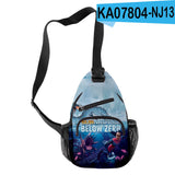 Subnautica Below Zero Crossbody Chest Bags Oxford Waterproof