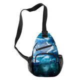 Subnautica Below Zero Crossbody Chest Bags Oxford Waterproof