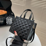 Textured Women's Crossbody Bag Small Square Handbag