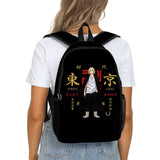Tokyo Revengers Student Bookbag Waterproof 3D Print Backpack