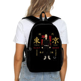 Tokyo Revengers Student Bookbag Waterproof 3D Print Backpack