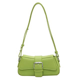 Texture PU Leather Shoulder Bags Lady High Handbag Crossbody Bag