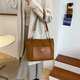 Women Bags Autumn Winter Retro Bucket Bag