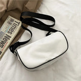 Women's Sports Shoulder Bag Mesh Red Cross Body Small Square Bag