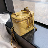 All-Match Diamond Messenger Bag Ladies Small Square Bag