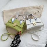 Casual Silk Scarf Shoulder Messenger Bag for Women