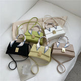 Casual Silk Scarf Shoulder Messenger Bag for Women