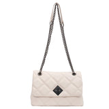 Women's Shoulder Bag Rhombus Chain Messenger Bag