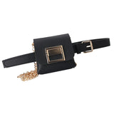 Women's Belt Chain Waist Bag Mini Messenger Bag