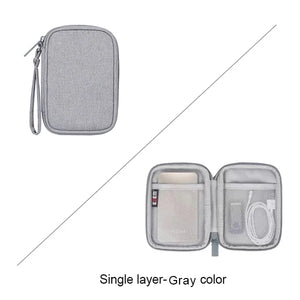 2.5'' HDD Case Cover Travel Organizer Cable Bag
