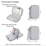2.5'' HDD Case Cover Travel Organizer Cable Bag