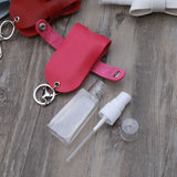 50ml Squeeze Spray Bottle with Keychain Holder