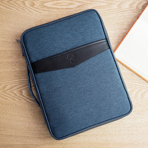 Portable A4 Document Bags Waterproof Multi-functional Briefcase