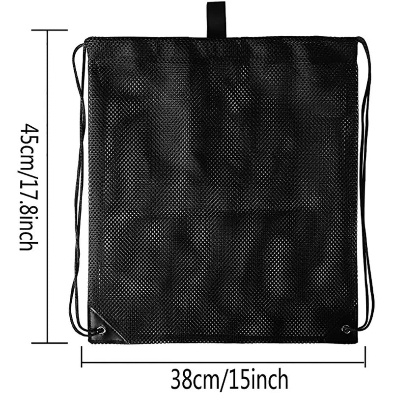 Portable Backpack Fruit And Vegetable Mesh Storage Bag