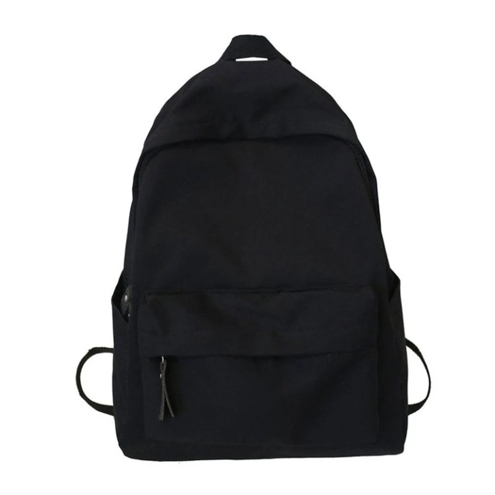 Portable Canvas Backpack for Teenager Girl Casual Outdoor Camping