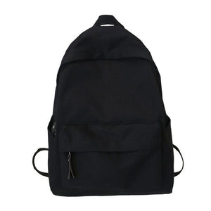 Portable Canvas Backpack for Teenager Girl Casual Outdoor Camping