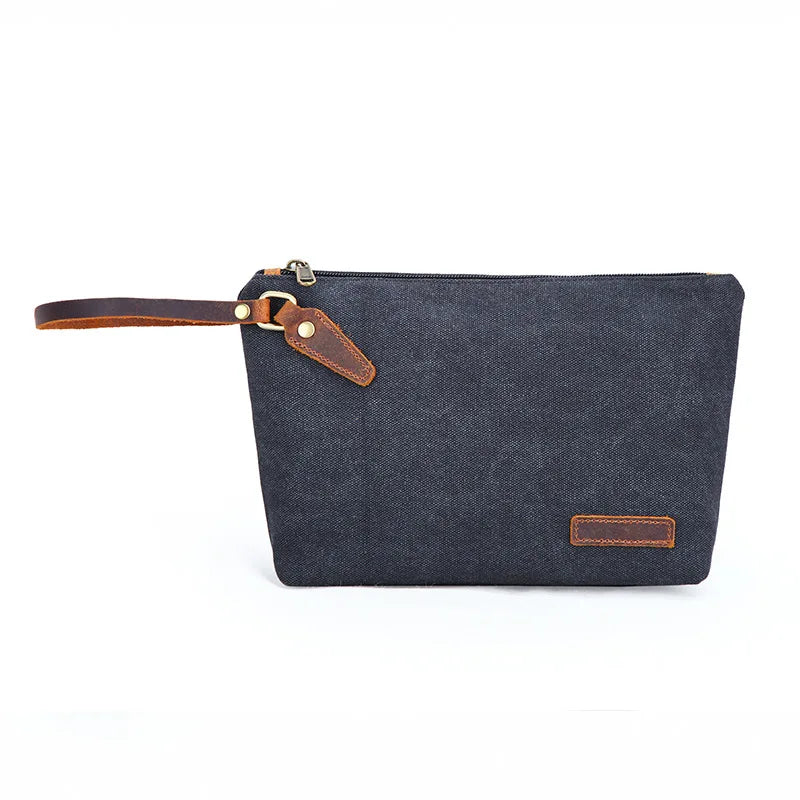 Portable Canvas Large-capacity Wash Bag for Business Trips Men and Women